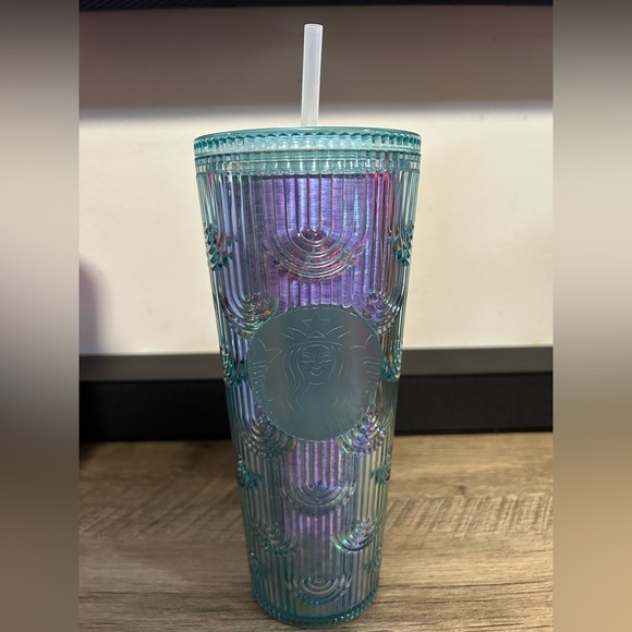 Starbucks MERMAID acrylic tumbler 240z Spring 2022 release 24 0z limited - Picture 1 of 1